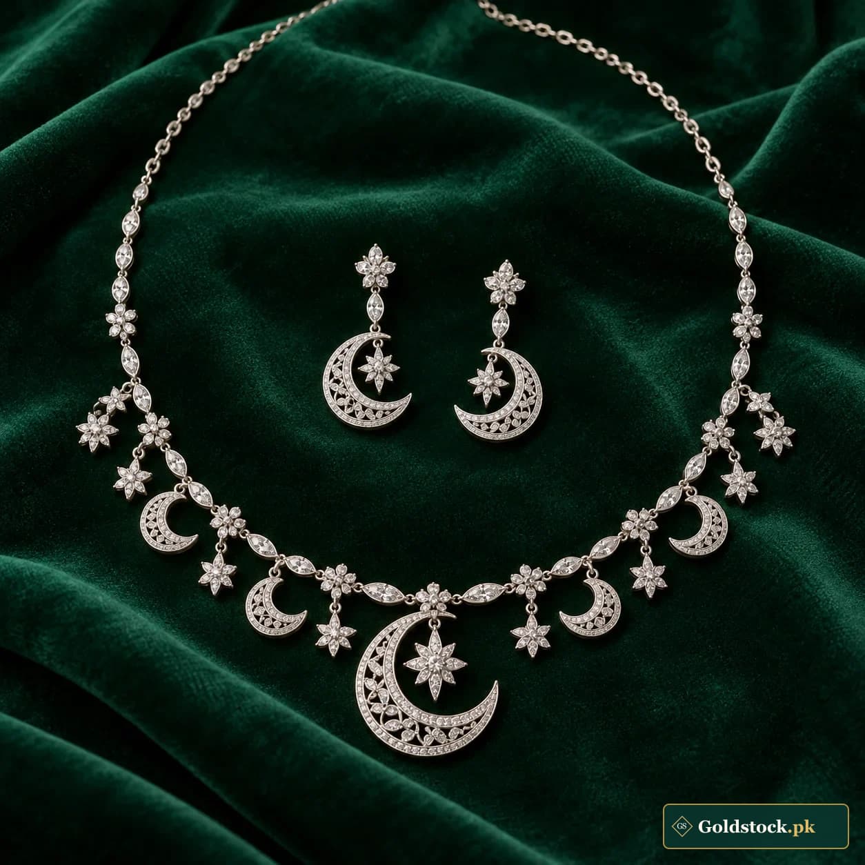 Chand Tara Silver Set product photograph