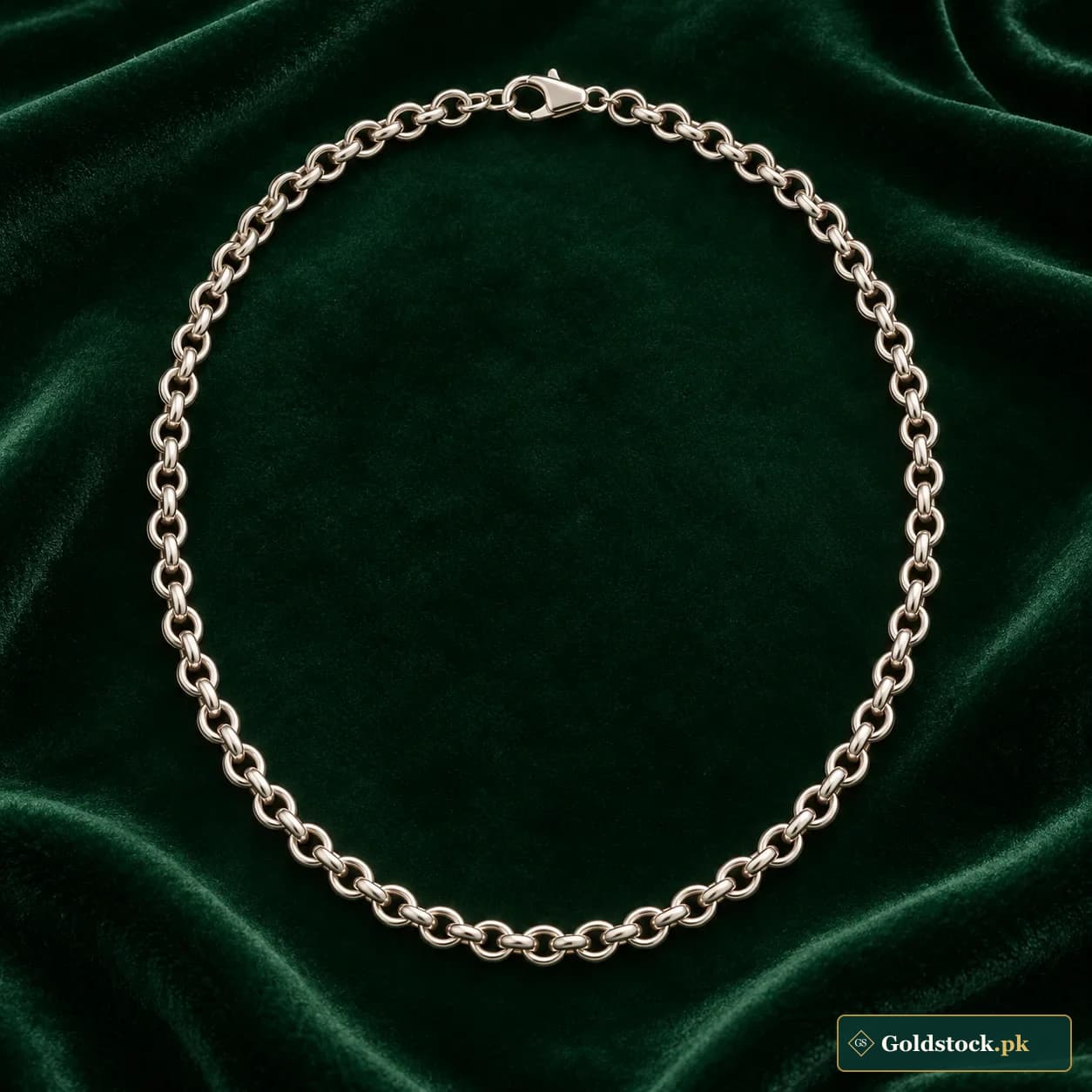 Roshan Belcher Silver Chain product photograph
