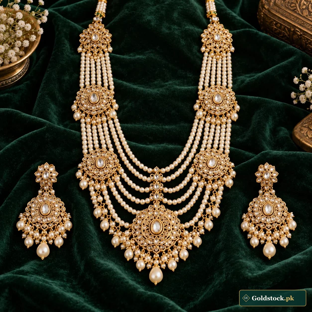 Heer Pearl Bridal Haar product photograph