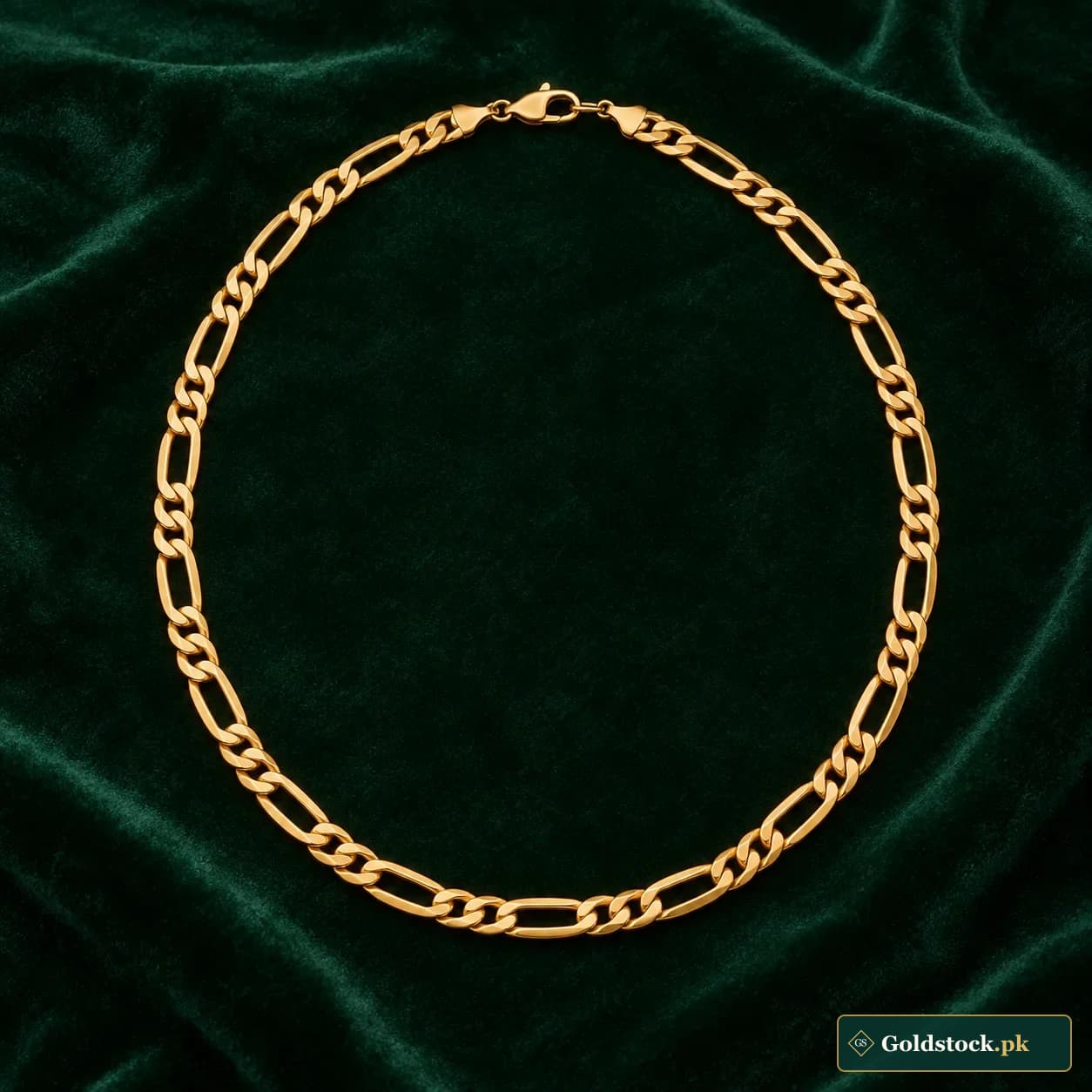 Shahkaar Figaro Gold Chain product photograph