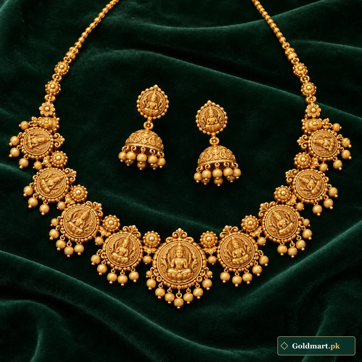 Riwaayat Temple-Inspired Gold Set product photograph